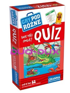 Quiz gdzie raki zimują?