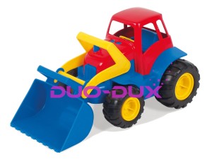 Traktor ze spychaczem