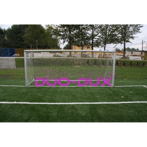 Bramka do piłki nożnej 7,32x2,44 m aluminiowa przenośna