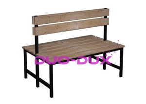 Ławka Premium z oparciem 2-stronna dł. 1000mm