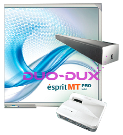 Zestaw interaktywny 1 - ésprit MT Pro + X320UST + uchwyt + listwa głośnikowa