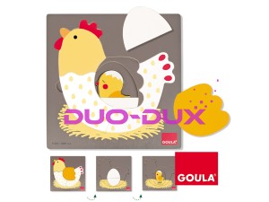 Puzzle wielowarstwowe "Kwoka"