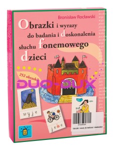 Obrazki i wrazy do badania i doskonalenia słuchu fonemowego dzieci
