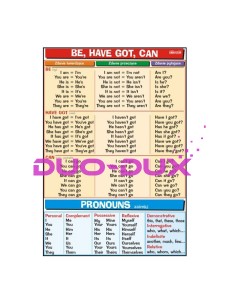 Be, have got, can & Pronouns