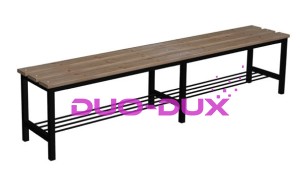 Ławka Premium listwy dł. 1800mm z półką na buty