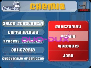 Chemia. Program multimedialny 20 stanowisk