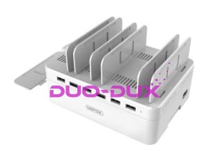 Unitek Y-2181 stacja ładująca 6 x USB 2,4A 60W