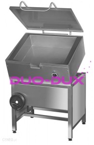 Patelnia elektryczna przechylna z misą ze stali nierdzewnej, na podstawie, 37 l, 5,4 kW, 700x600x850 mm 