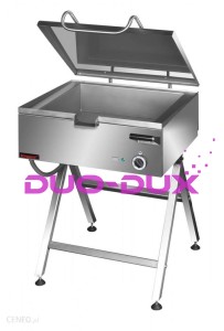 Patelnia elektryczna przechylna z misą ze stali nierdzewnej, na stelażu, 37 l, 5,4 kW, 700x600x850 mm