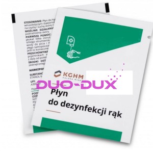 Płyn do dezynfekcji - saszetka 3ml / 960 szt.