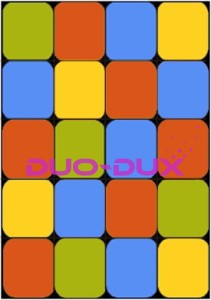 Dywan Kostka 2x2,8