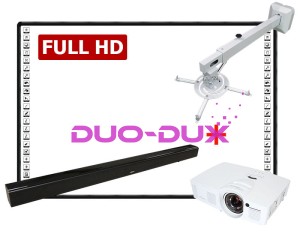 Zestaw interaktywny BLACK FULL HD STANDARD 90 PANORAMA
