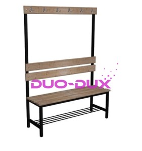 Wieszak Premium 1-stronny dł. 1200mm z półką na buty