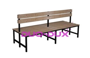 Ławka Premium z oparciem 2-stronna dł. 1500mm