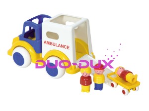 Ambulans z 3 figurkami