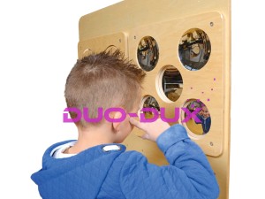 Panel ścienny z lusterkami