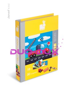 Magnetyczna układanka Pojazdy Magnetibook