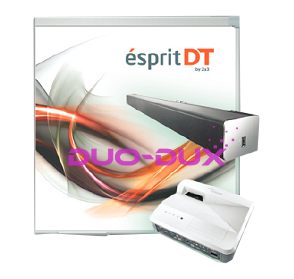 Zestaw interaktywny 11 - ésprit DT + X320UST + uchwyt + listwa głośnikowa