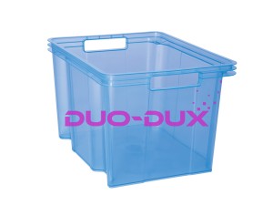 Pojemnik transparentny Euro Box biały