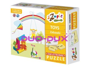 Zabawki - puzzle dwustronne