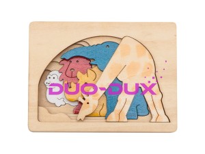 ZOO - puzzle pięciowarstwowe