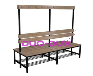 Wieszak Premium 2-stronny dł. 1800mm z półką na buty