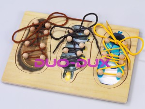 Puzzle przewlekanki Buty