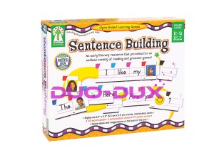 Sentence building board game
