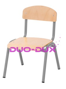 Krzesło NV wys. 21 cm, aluminiowe z filcową zaślepką