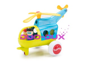 Helikopter z figurkami
