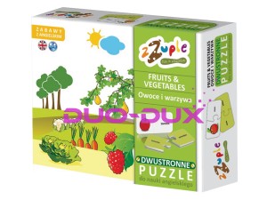 Owoce i warzywa - puzzledwustronne