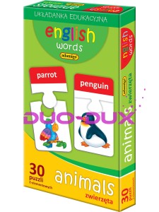 English words - zwierzęta