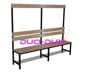 Wieszak Premium 1-stronny dł. 1800mm z półką na buty