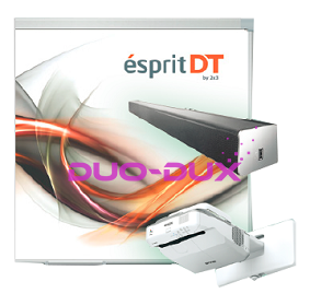 Zestaw interaktywny 14 - ésprit DT + EB-670 + listwa głośnikowa