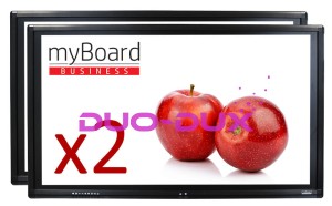 ZESTAW DUET MYBOARD LED 65" UHD Z ANDROIDEM - VAT 0% OFERTA TYLKO DLA SZKÓŁ!