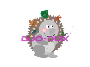 Jeżyk - naklejka na ścianę