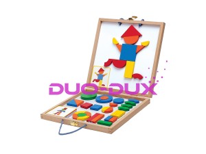 Geometryczna mozaika magnetyczna