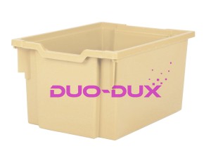 Duży pojemnik waniliowy