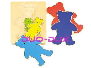 Misiek - puzzle pięciowarstwowe