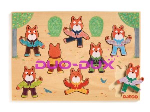 Puzzle logiczne Lisek