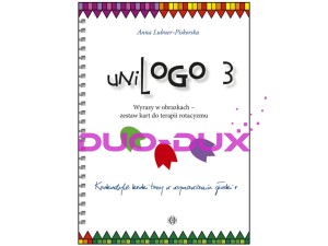 uniLOGO 3 - Wyrazy w obrazkach - Zestaw kart do terapii rotacyzmu