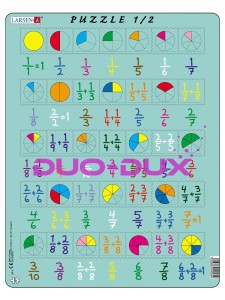Puzzle ułamki