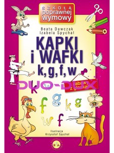 Kapki i wafki zabawa z głoskami k,g,f