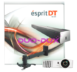 Zestaw interaktywny 12 - ésprit DT + X305ST + US1 + listwa głośnikowa