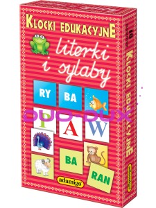 Klocki edukacyjne-12 elem.