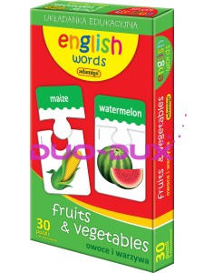 English words - owoce i warzywa